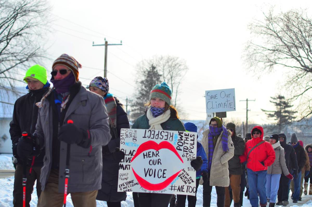 Die-Hard Residents Brave Cold For Fourth Annual Women’s March In Lancaster